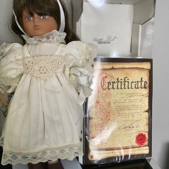 NIB 1993 PUPPIN LISSI SuperSoft Doll - Katrin - Signed - Picture 5 of 7